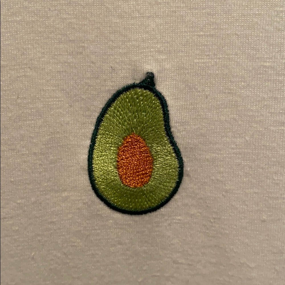 NWOT Forever 21 embroidered avocado tee ๐ฅ ๐ - Picture 3 of 9